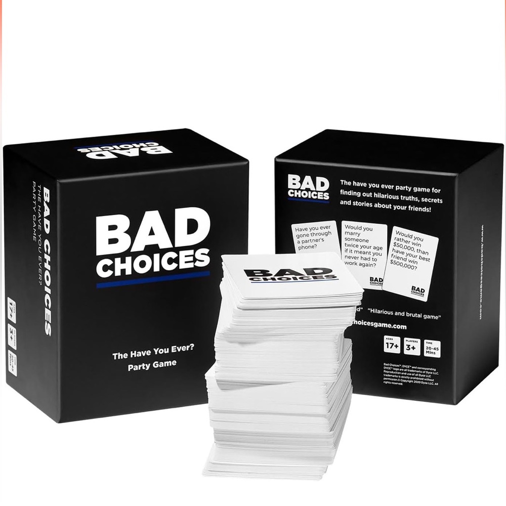 Bad Choices Card Game